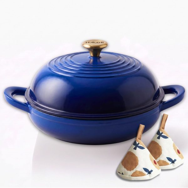 Garnek do pieczenia chleba<br> NIEBIESKI