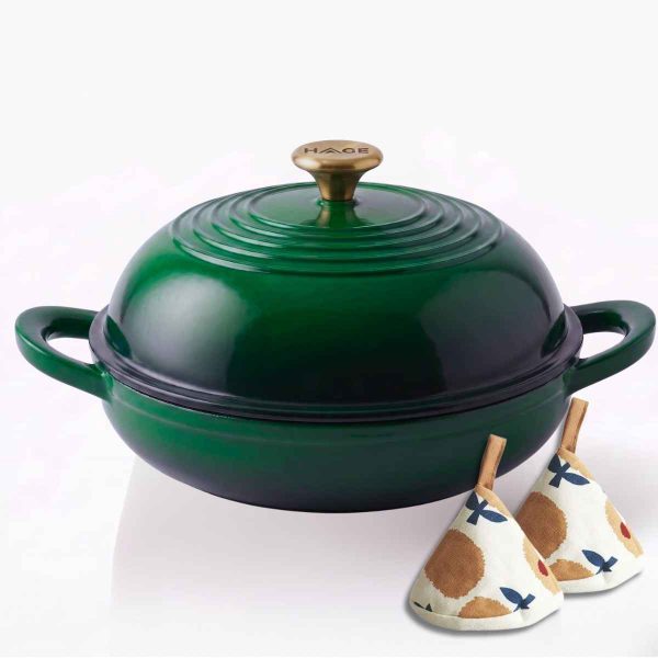Garnek do pieczenia chleba<br>  BUTELKOWA ZIELEŃ